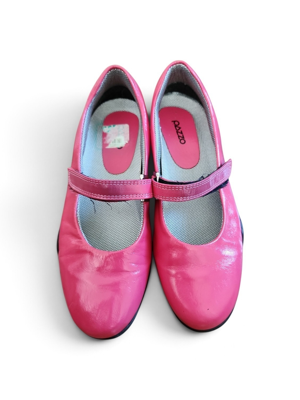 Pazzo Pink Patent Leather Mary Jane Flats Women Sz 6 Barbiecore Vintage Casual